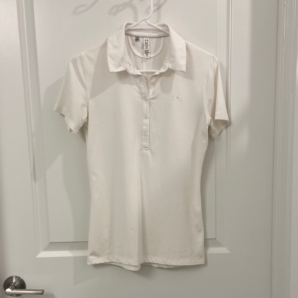 Under Armour Women's Button Down White Shirt